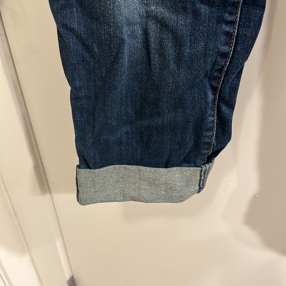 Kit from the Kloth distressed boyfriend jeans blue sz 14 - Picture 4 of 7